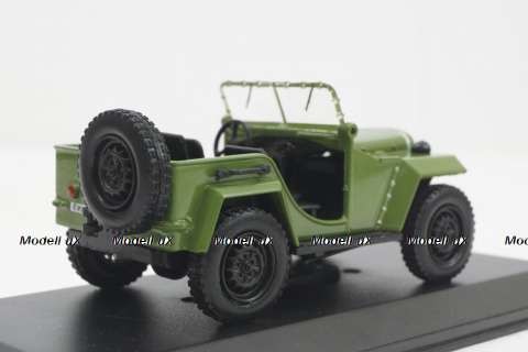 Газ-67Б зеленый Legendarni Automobily Minule Ery №112