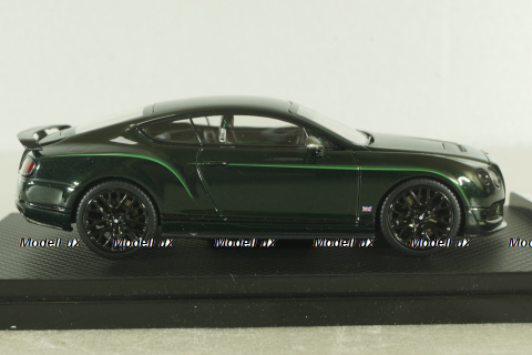 Bentley Continental GTR-R 2015, green, 430405, Almost Real 1:43