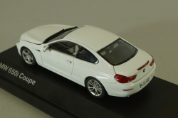 BMW 650i Coupe (F13) 2011, white, 80432167080, Jadi 1:43 Уценка!