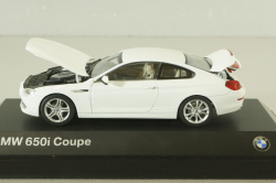 BMW 650i Coupe (F13) 2011, white, 80432167080, Jadi 1:43 Уценка!