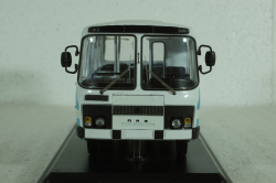 Паз-3205 автобус 1989, голубо-белый, SSM4002, SSM 1:43