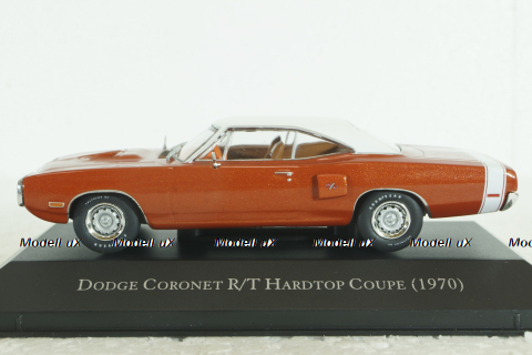 Dodge Coronet R/T Hardtop Coupe 1970, American Cars №115, 1:43 Без журнала!