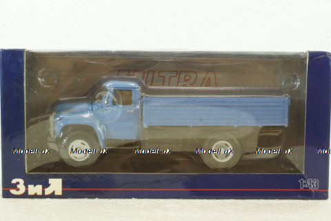 Зил-130 бортовой, голубой №1, Ultra Models 1:43