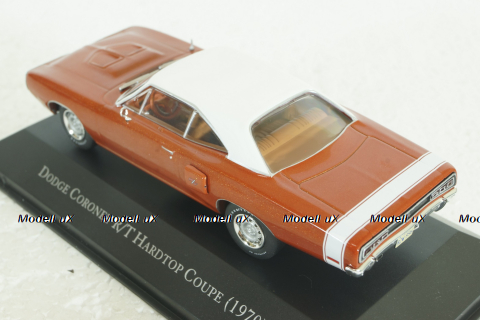 Dodge Coronet R/T Hardtop Coupe 1970, American Cars №115, 1:43 Без журнала!