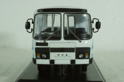 Паз-3205 автобус 1989, голубо-белый, SSM4002, SSM 1:43 Уценка!