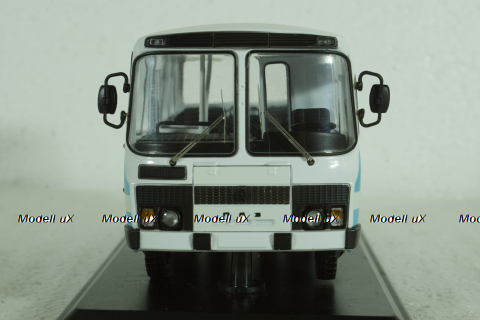 Паз-3205 автобус 1989, голубо-белый, SSM4002, SSM 1:43 Уценка!