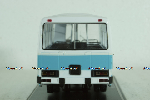 Паз-3205 автобус 1989, голубо-белый, SSM4002, SSM 1:43 Уценка!