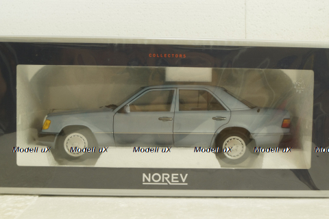 Mercedes 230 E 1990,W124 light blue, 183945, Norev 1:18