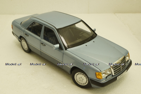Mercedes 230 E 1990,W124 light blue, 183945, Norev 1:18