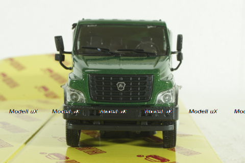 Газон Next C41R13 бортовой зел/сер, Н242, Наш автопром 1:43