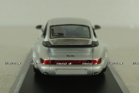 Porsche 911 (964) Turbo 1990, silver,943069104, Maxichamps 1:43