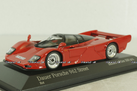 Dauer Porsche 962 GT, red, 943064003, Maxichamps 1:43