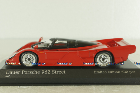 Dauer Porsche 962 GT, red, 943064003, Maxichamps 1:43
