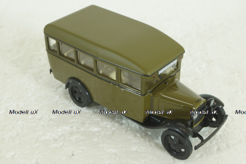 Газ 03-30, зеленый, Наш Автопром 1:43