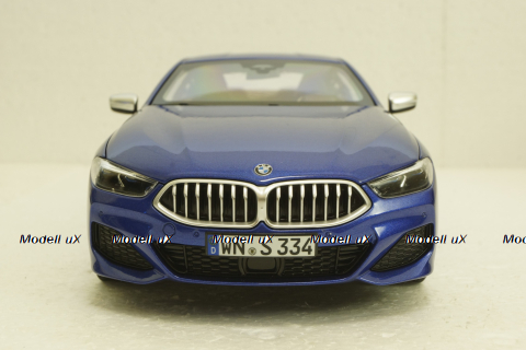 BMW M850i, F92  (2019), blue metallic, 183286, Norev 1:18