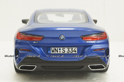 BMW M850i, F92  (2019), blue metallic, 183286, Norev 1:18