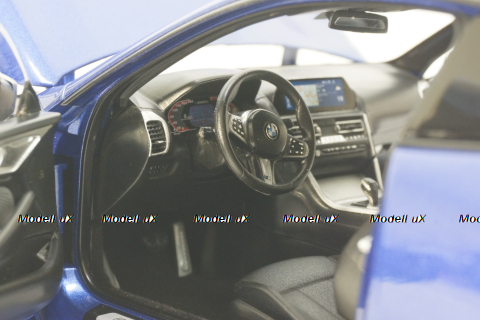BMW M850i, F92  (2019), blue metallic, 183286, Norev 1:18