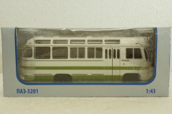 Паз-3201 біло/зелений, Советский Автобус 1:43