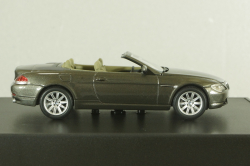 BMW 645 Cabrio (E64) 2003, stratus grey, 80420153434, Kyosho 1:43