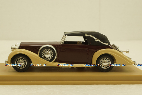 Delage D8 120, cabriolet soft top, 1939, Solido 1:43