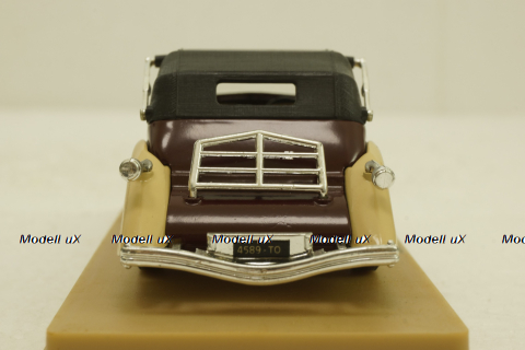 Delage D8 120, cabriolet soft top, 1939, Solido 1:43