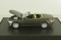BMW 645 Cabrio (E64) 2003, stratus grey, 80420153434, Kyosho 1:43