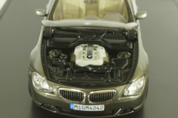 BMW 645 Cabrio (E64) 2003, stratus grey, 80420153434, Kyosho 1:43