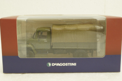 Газ-33081, Садко, военный,  Автолегенды СССР, Грузовики 1:43