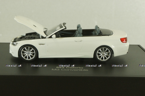 BMW M3 Cabrio (E93) 2007, white, 80420430947, Minichamps 1:43