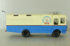 ТГ-3 троллейбус грузовой, бежевый/голубой, NAS011, Наши Автобусы, Спецвыпуск №11, 1:43