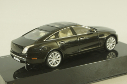 Jaguar XJ (X351)  2009 amethyst black, IXO 1:43