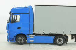 Камаз-54901 с п/п Нефаз-93341, син/серый, 102996, АвтоИстория 1:43