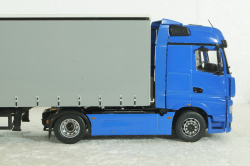 Камаз-54901 с п/п Нефаз-93341, син/серый, 102996, АвтоИстория 1:43