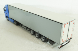 Камаз-54901 с п/п Нефаз-93341, син/серый, 102996, АвтоИстория 1:43