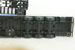 Камаз-54901 с п/п Нефаз-93341, син/серый, 102996, АвтоИстория 1:43