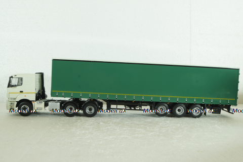 КАМАЗ-65206 с полуприцепом НЕФАЗ-93341, арт. 102972, Аист 1:43