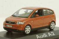 Audi A2 1999, orange 2.00.222.00748.002, Minichamps 1:43