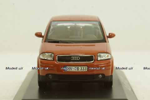 Audi A2 1999, orange 2.00.222.00748.002, Minichamps 1:43