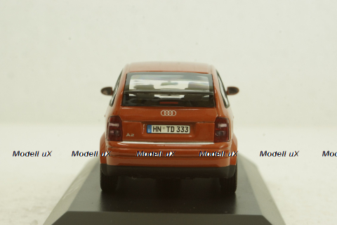 Audi A2 1999, orange 2.00.222.00748.002, Minichamps 1:43