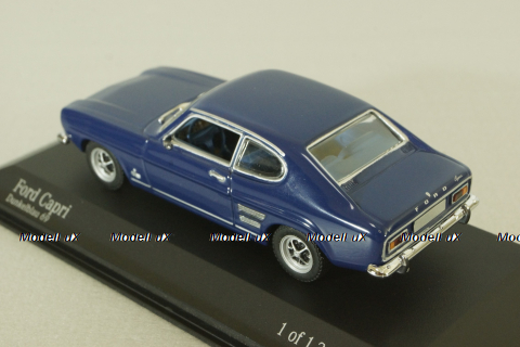 Ford Capri 1969, dark blue, 430085502, Minichamps 1:43