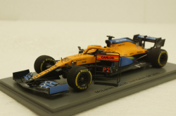 McLaren MCL35 No.55 McLaren F1 Team 2nd Italian GP 2020 Carlos Sainz Jr. S6481, Spark 1:43