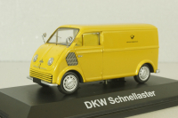 DKW Schnellaster Typ 30 "Deutsche Bundespost" 1954, yellow, 02393, Schuco 1:43