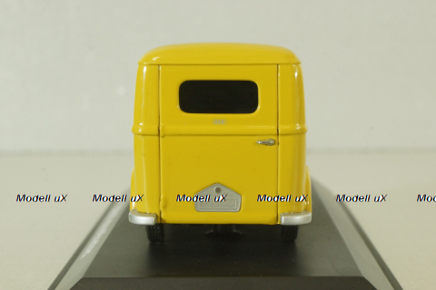 DKW Schnellaster Typ 30 "Deutsche Bundespost" 1954, yellow, 02393, Schuco 1:43