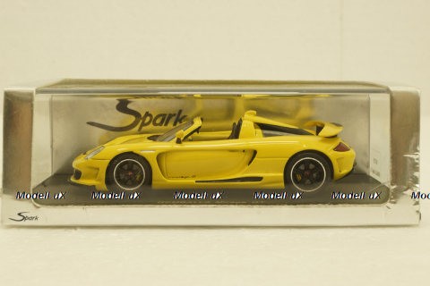 Porsche GEMBALLA MIRAGE GT 2007 yellow, S0720, Spark 1:43