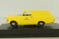 Opel Rekord P2 Caravan "Deutsche Bundespost" 1960, yellow, Bing 1:43