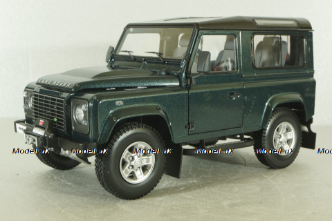 Land Rover Defender 90 Adventure 2007, green, 08901G,  Kyosho 1:18