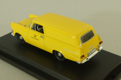 Opel Rekord P2 Caravan "Deutsche Bundespost" 1960, yellow, Bing 1:43