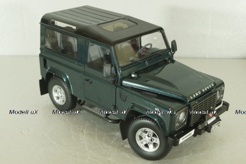 Land Rover Defender 90 Adventure 2007, green, 08901G,  Kyosho 1:18