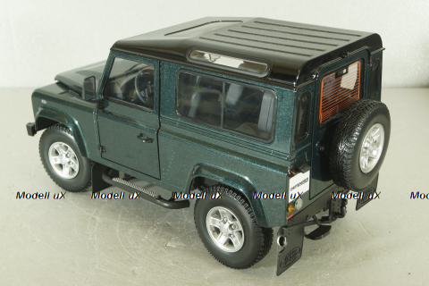 Land Rover Defender 90 Adventure 2007, green, 08901G,  Kyosho 1:18