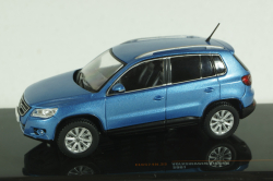 Volkswagen Tiguan 2007, blue, VW Tiguan, CLC574, IXO 1:43